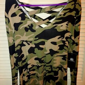 Rock & Republic camo top